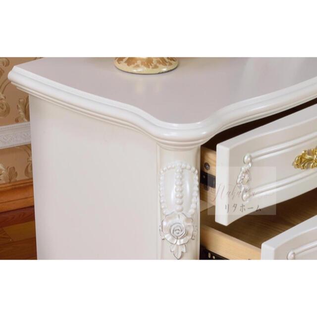 秋冬の主役◎ 高級サイドテーブル ロココ調 ヨーロッパスタイル お姫様家具 収納キャビネット 【9090746345】(32538円)