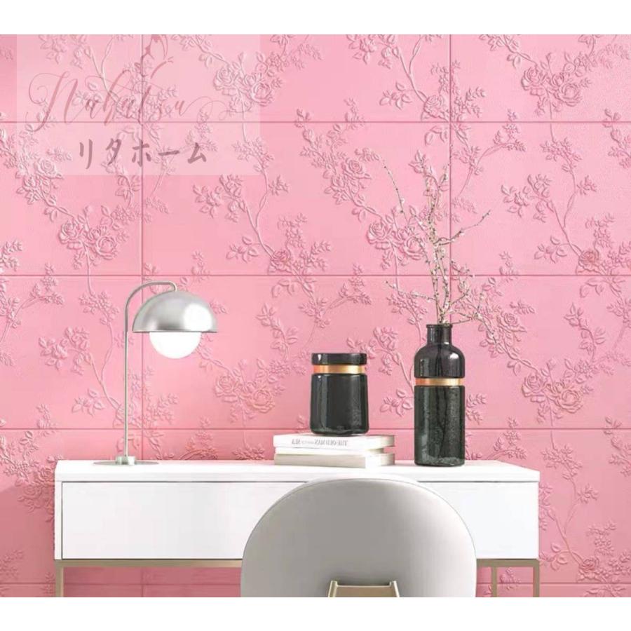 A306 70cm 70cm 壁紙 背景壁 3d立体レンガ模様壁紙 住宅設備 防水 70cm