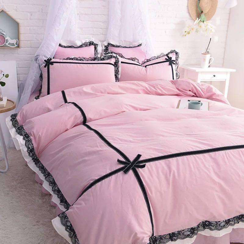 A31046 ベッド用品4点セット掛け布団カバー 枕カバー ベッドパッド ワイドダブルサイズ