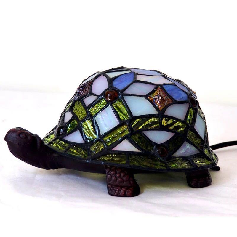 A21182 ステンドグラスランプ 卓上スタンド 豪華テーブルランプ 卓上