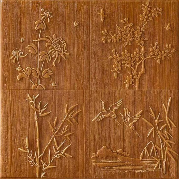 直送商品 背景壁 70cm 70cm 50枚 A139 3d立体レンガ模様壁紙 カビ防止 汚い防止 防水 壁紙 Panero Shop