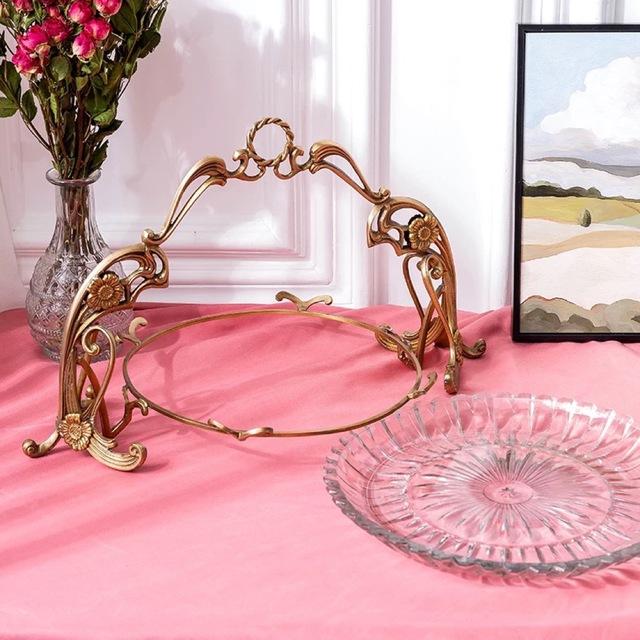 新入荷!!【日本未発売】 高級果物皿　盛り皿 お菓子皿、フルーツプレート 豪華 果物カゴ お菓子鉢 【5873006563】(21021円)