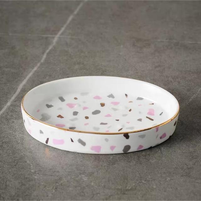 高級サニタリー5点セットディスペンサー 歯ブラシスタンド 洗面所用品 商品説明