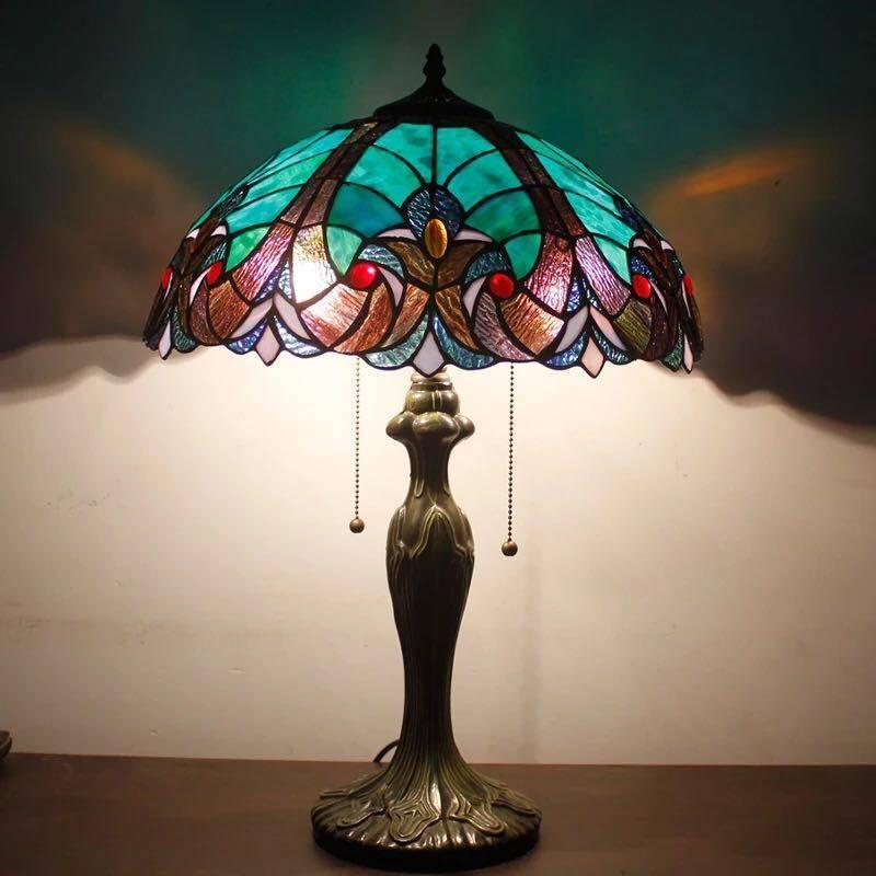 い96 ステンドグラスランプ 卓上スタンド 卓上照明 楽天市場】【期間限定pt3倍】 ステンドグラス ランプ 卓上 led