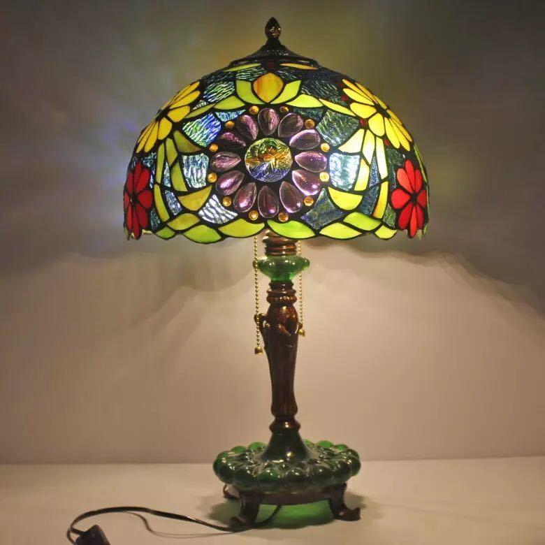 い118ステンドグラスランプ 卓上スタンド 豪華テーブルランプ 卓上 照明 楽天市場】A016811高級ステンドグラスランプ ．卓上スタンド