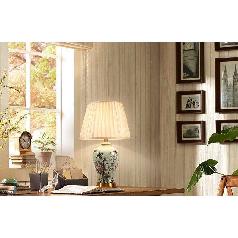 照明スタンドライト テーブルランプ デスクライト 卓上ステンド 高級陶器スタン 照明スタンドライト テーブルランプ デスクライト 卓上ステンド ．高級