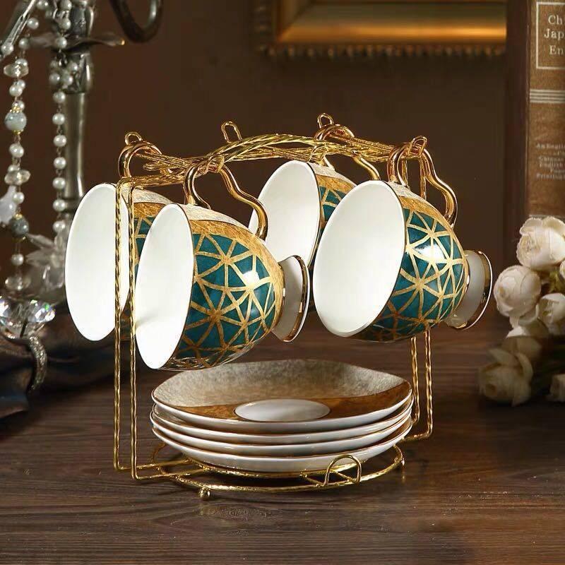 A05187 西洋ティー・コーヒーカップセット カップ＆ソーサー4客セット  