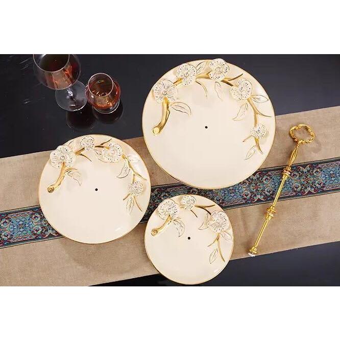 ステンレス皿 ケーキスタンド フルーツ皿 未使用品 * ステンレス皿 ケーキスタンド フルーツ皿 未使用品 *