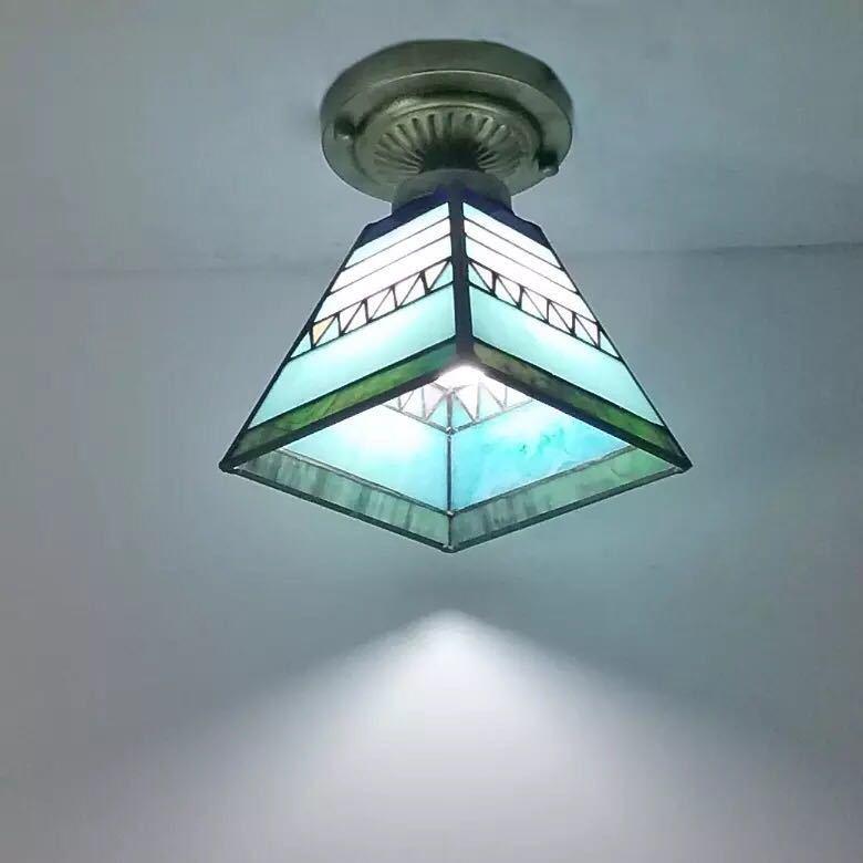 A18686 ステンドグラス ペンダントライト豪華天井照明ステンドグラス