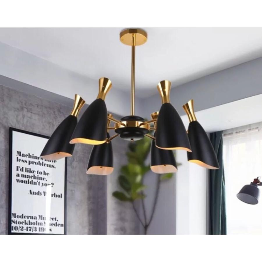 A18026 6灯ペンダントライト 天井照明器具シーリングライト不可 シャンデリアLEDランプ