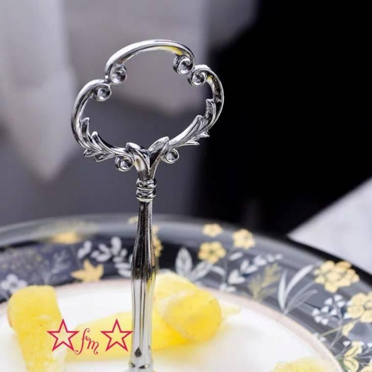 食器、グラス、カトラリー A08474 ケーキ スタンド プレート 2段セット