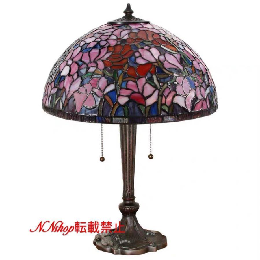 高品質ステンドグラスランプ 卓上スタンド 卓上照明 ステンドグラスランプ 卓上スタンド 卓上照明T