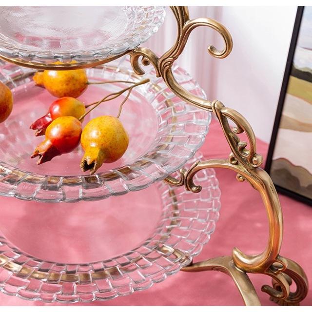 【日本未発売】 高級果物皿　盛り皿 お菓子皿、フルーツプレート 豪華 果物カゴ お菓子鉢 【IQ1094022053】(39158円)