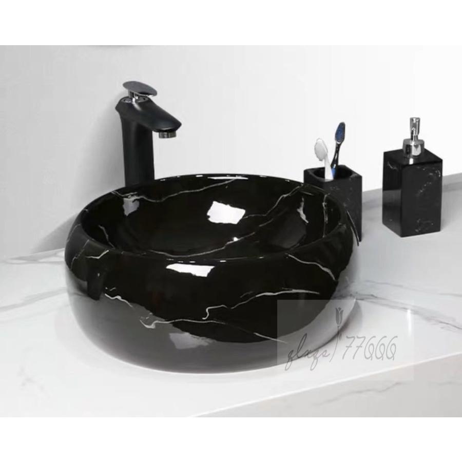 A25844 高級洗面台 洗面ボウルセット ．洗面ボール 陶器 手水鉢 手洗器