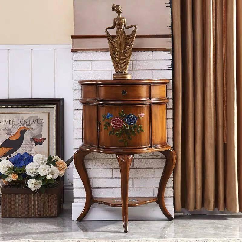 A15141 高級収納チェスト ベッドサイド テーブル 電話台 収納キャビネット ベッドサイドテーブル 引き出し 収納家具