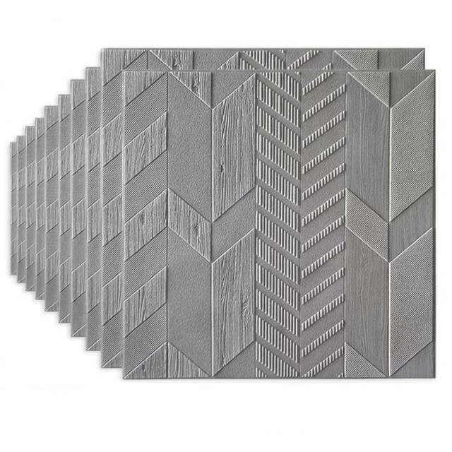70cm×70cm 背景壁 ．3D立体レンガ模様壁紙 防水 汚い防止 カビ防止