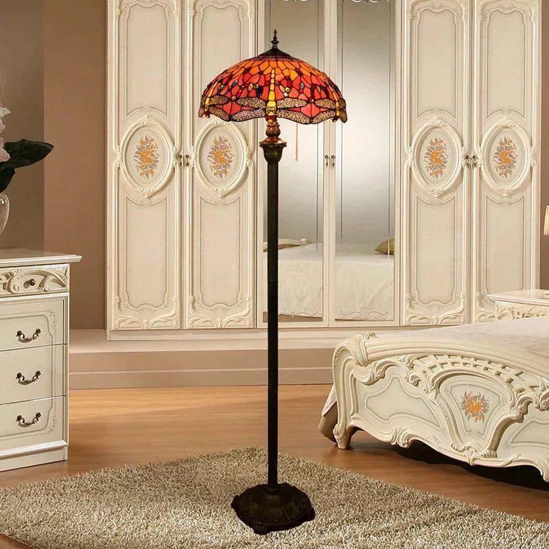 フロアライト A18744 ステンドグラスフロアライト ．間接照明 フロアスタンド 照明