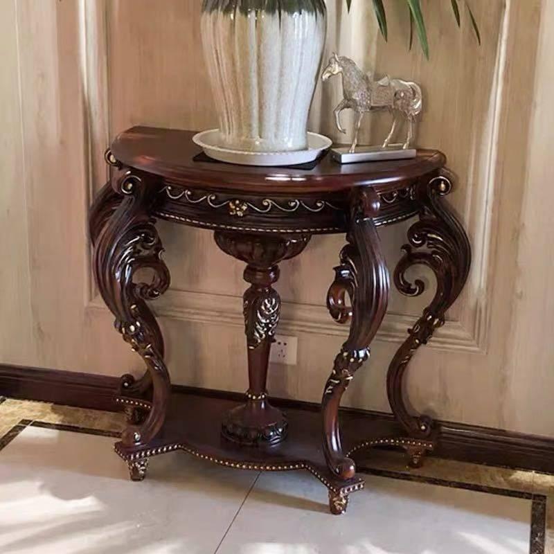 A35283 高級サイドテーブル コンソールテーブル 玄関テーブル 花台  