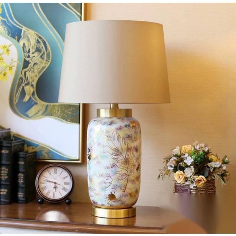 照明スタンドライト テーブルランプ デスクライト．新品 高級陶器卓上ステンド5 A15205 高級陶器照明スタンドライト テーブルランプ デスク