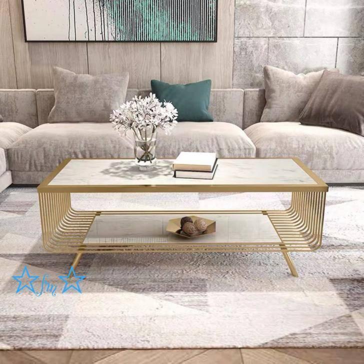 A10752 人造大理石ローテーブル リビングテーブル センターテーブル サイドテーブル 高級寝室用テーブル