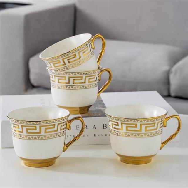 ティー・コーヒーカップセット カップ＆ソーサー6客セット 陶磁器 