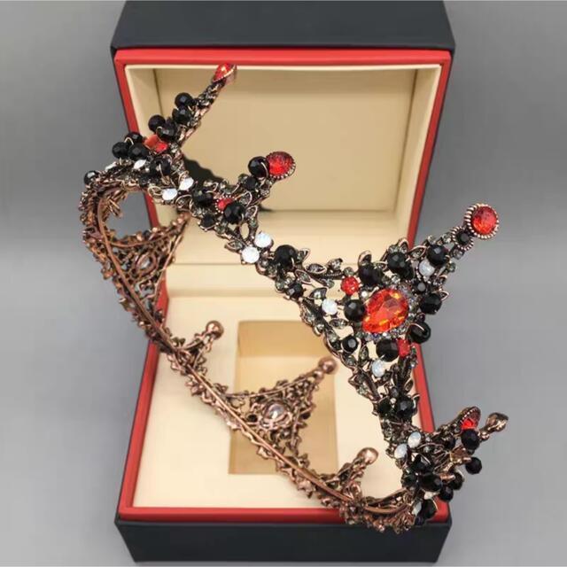 ウェディング 花嫁3点セット ．アクセサリー ティアラ+イヤリング+ネックレス_1