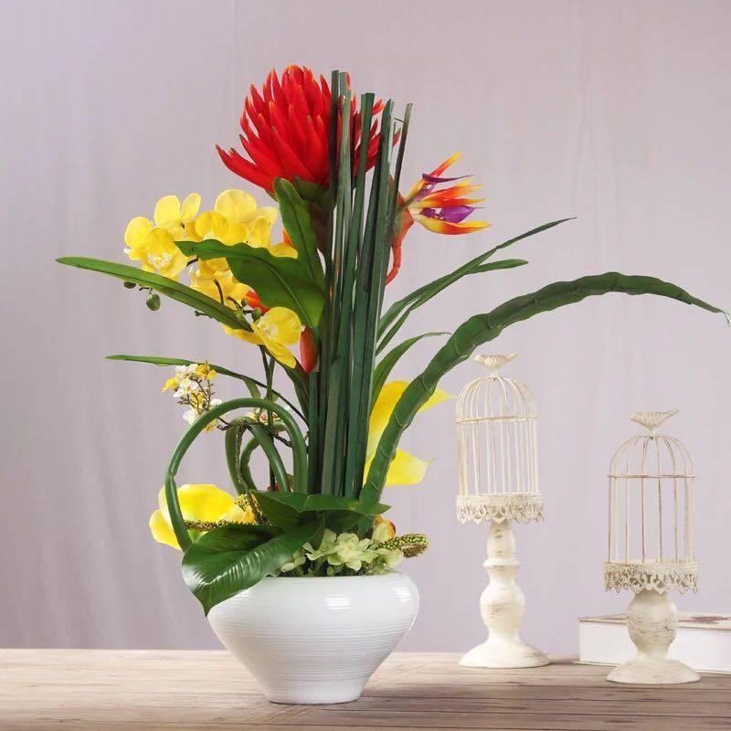 造花 盆栽 インテリアフラワー お部屋の装飾 フラワーポット入り 造花ブーケ置物 造花 盆栽 インテリアフラワー お部屋の装飾 フラワーポット入り 造花