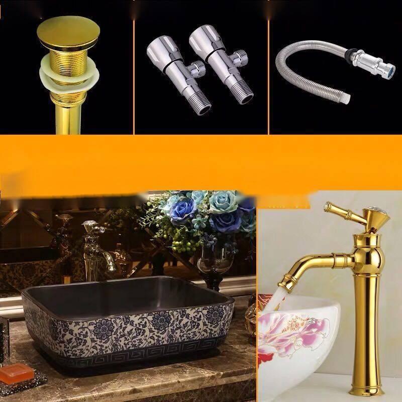 A32482 洗面ボウルセット 洗面ボール 陶器 手水鉢 手洗器 手洗い鉢 洗面器.