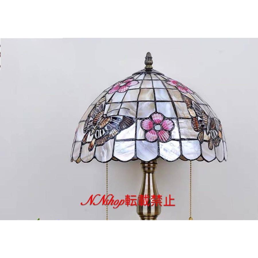 A19197 高級ステンドグラスランプ 卓上スタンド 豪華テーブルランプ 卓上照明_2