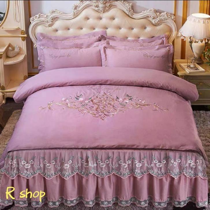 A16625 高級ワイドダブル ベッド用品4点セット ．寝具 ボックスシーツ　枕カバー掛け布団カバー ベッドカバー 別サイズあり