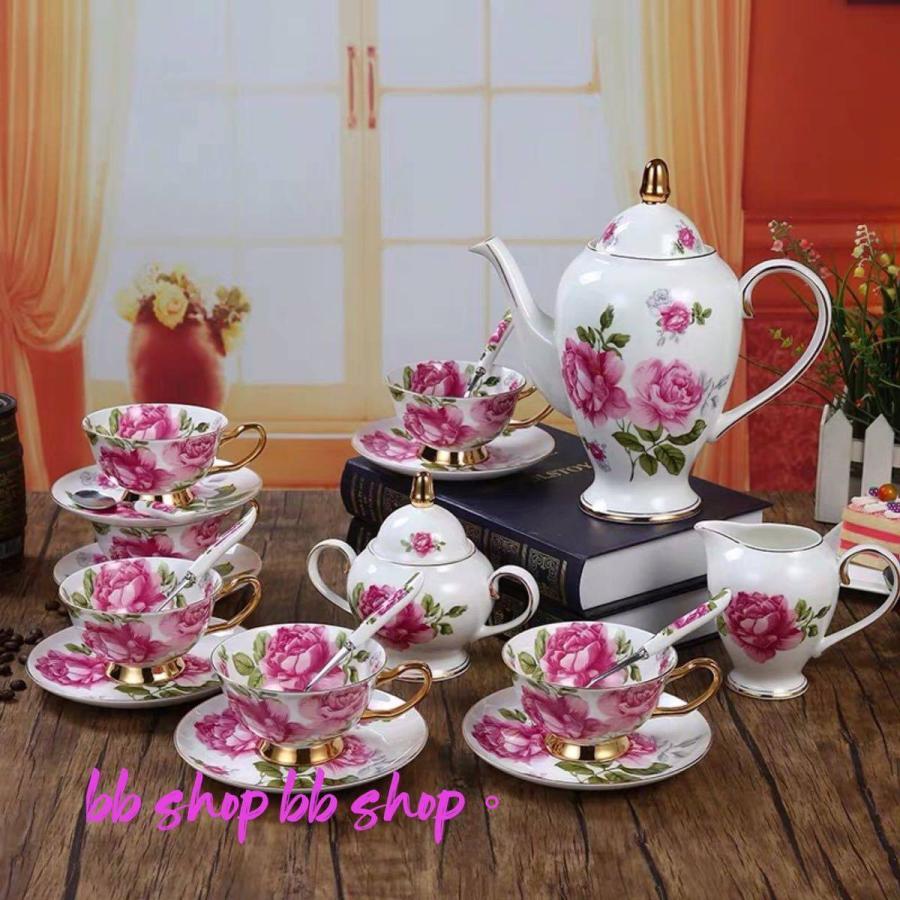 A03664 ティー・コーヒーカップセット カップ&ソーサー6客セット 花柄 姫系雑貨 上品 陶磁器ティーセット :n474735996:夢ハウス - 通販 - Yahoo!ショッピング A03664 ティー・コーヒーカップセット カップ&ソーサー6客セット 花柄 姫系雑貨 上品 陶磁器ティーセット :n474735996:夢ハウス - 通販 - Yahoo!ショッピング