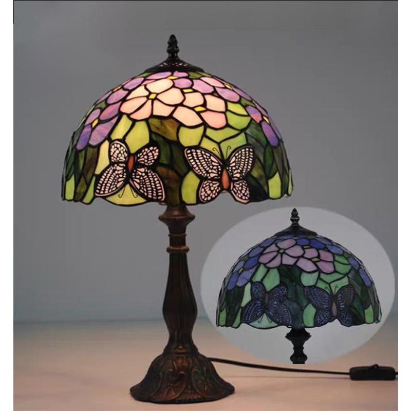 A20996 ステンドグラスランプ 卓上スタンド ．豪華テーブルランプ 卓上