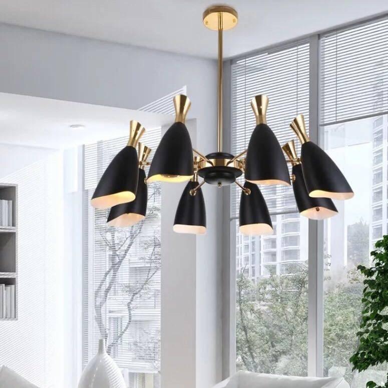 A18027 8灯ペンダントライト 天井照明器具シーリングライト不可 シャンデリア LEDペンダントランプ