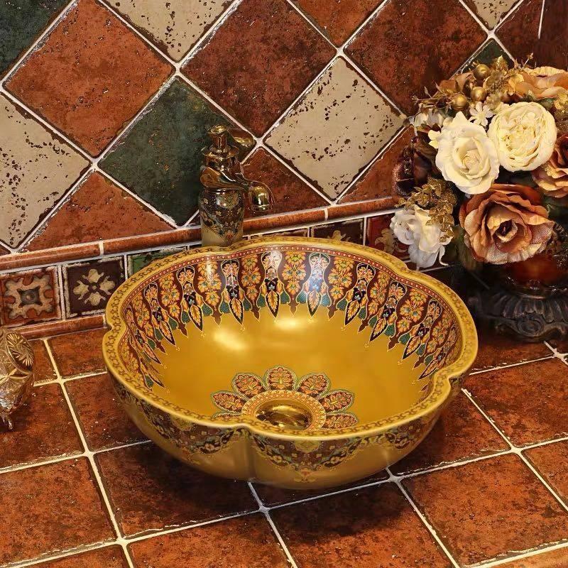 手洗器 手洗い鉢 洗面器 蛇口 排水金具付き 【公式通販】