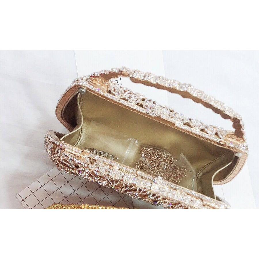 A22111 豪華パーティーバッグ キラキラ ストーンBAG クラッチバッグ  