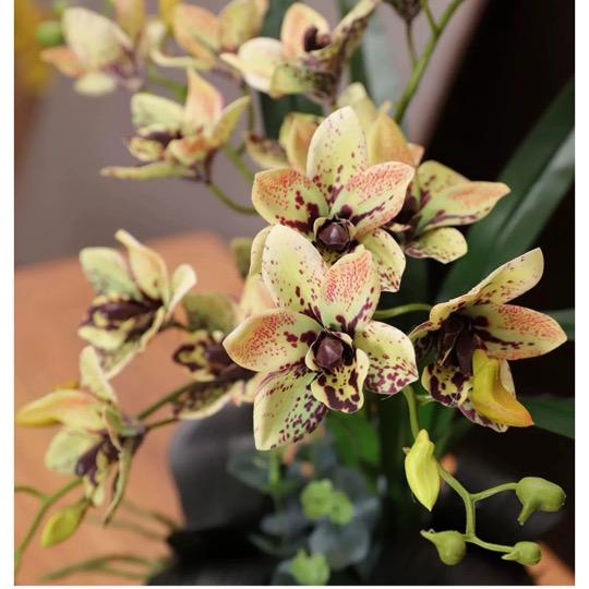造花 インテリア 雑貨 花束 インテリアフラワー フラワーポット入り