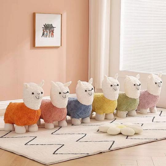 アルパカ椅子 スツール チェア 椅子 いす イス ウッド 腰掛け かわいい アルパカ椅子 スツール チェア 椅子 いす イス ウッド 腰掛け かわいい