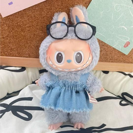 LABUBU 正規品　洋服セット 17cm対応Labubuラブブ用着せ替え服セット帽子付き スーツスタイル 結婚