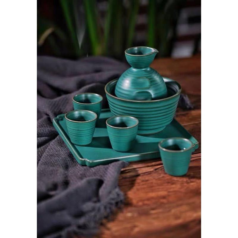 A13193 酒器セット 酒器揃 徳利 陶磁器 冷酒器 焼酎セット