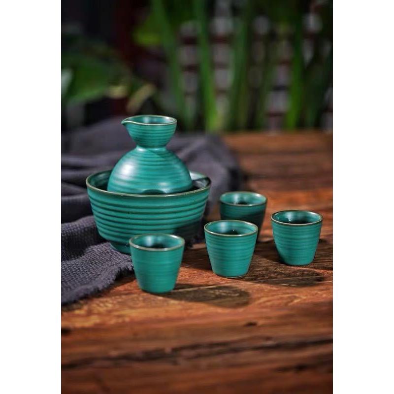 A13193 酒器セット 酒器揃 徳利 陶磁器 冷酒器 焼酎セット_1