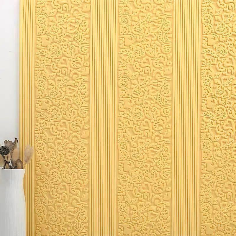 A33695 50枚 70cm×70cm ．背景壁 3D立体レンガ模様壁紙 防水 汚い防止 カビ防止