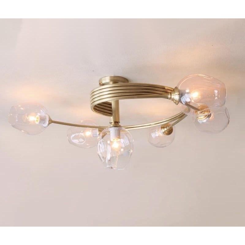 A35380 高級ペンダントライト．洋風照明　シャンデリア　北欧デザイン シーリングライト不可 天井照明 6灯