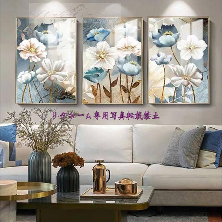 A24051 美術アートパネル 絵画インテリア 壁飾り 絵画プリント 壁画 キャンバスプリントポスター3枚 40x60 ．別サイズあり