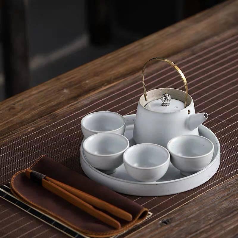 茶道具 一刀彫 傘 香合 元田 五山 作 桐箱入り 茶道