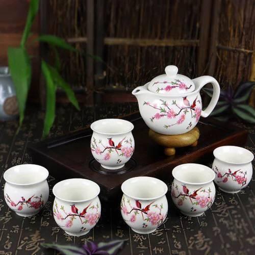 お茶 急須 セット 茶碗 A05580 茶器セット お茶 中国茶道具 陶器 急須 湯呑み 工夫茶 茶芸茶盤