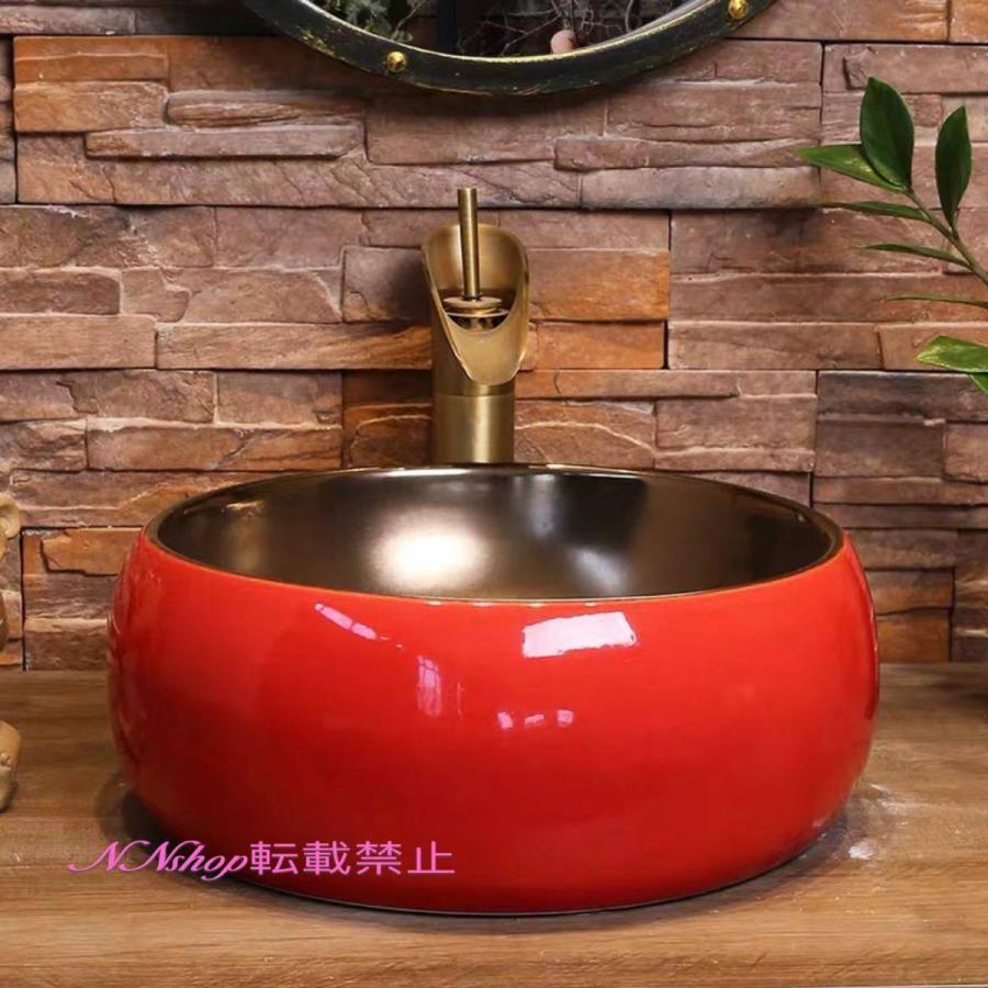 A16767 高級洗面台 洗面ボウルセット 洗面ボール 陶器 手水鉢 手洗器
