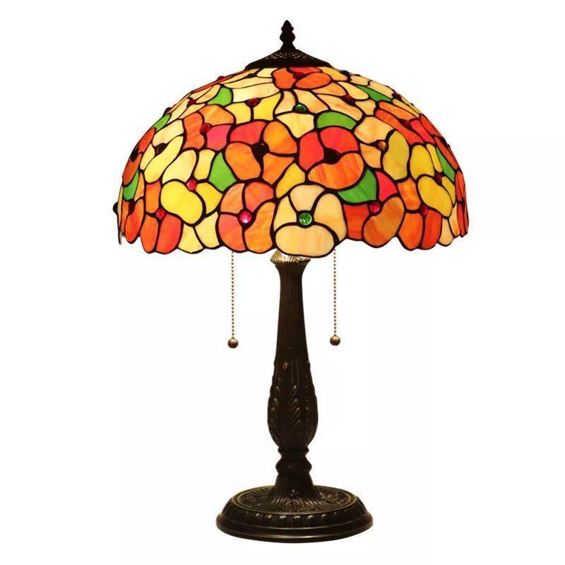 西洋イギリス アンティーク 卓上ランプ 真鍮製 造作ランプ 豪華 【公式