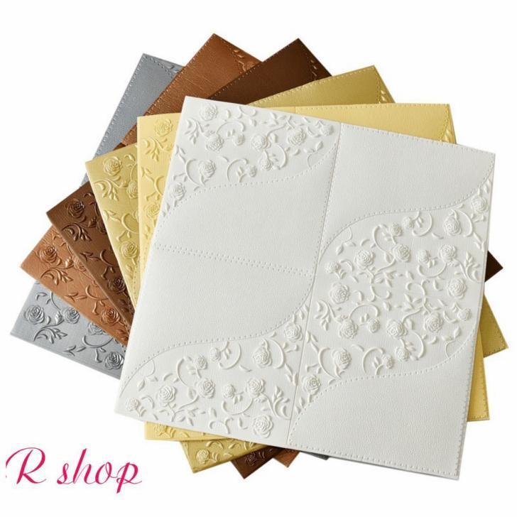 麻】A15957 50枚 70cm×70cm 背景壁 ．3D立体レンガ模様壁紙 防水 汚い