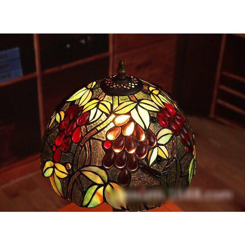 A21152 ステンドグラスランプ 卓上スタンド 豪華テーブルランプ 卓上