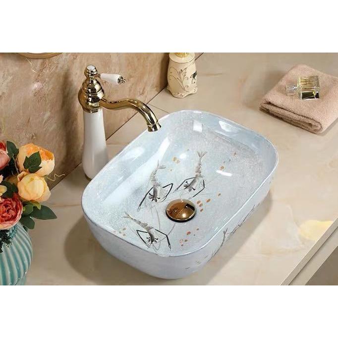 A32368 洗面ボウルセット 洗面ボール 陶器 手水鉢 手洗器 手洗い鉢 洗面器